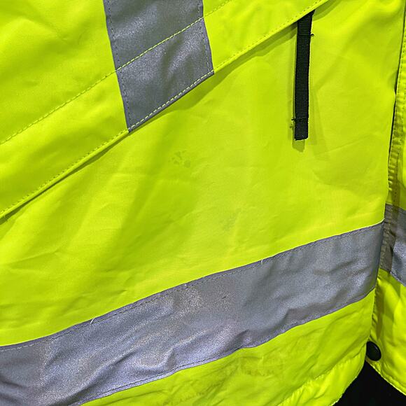 5.11 TACTICAL Rev High-Vis Parka Yellow ANSI/ISEA Class 3 Certified Mens 2XL - Picture 3 of 8